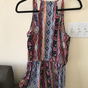 Fun pattern romper